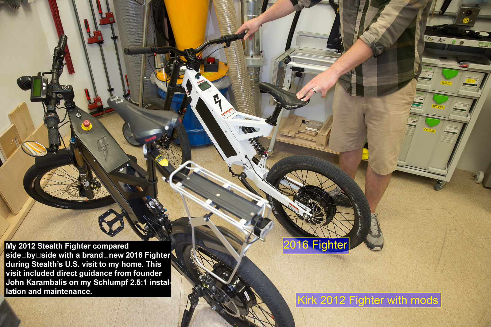 Visit by John Karamabalis